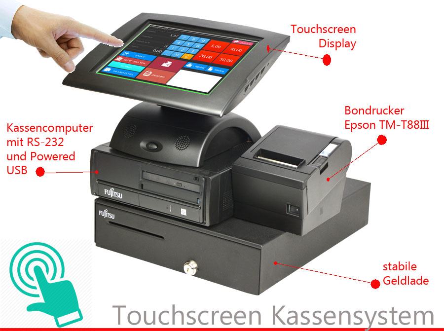 cash register and printer