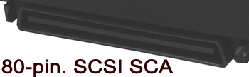 80-pin SCSI server SCA hard drives at www.alles4pc.de