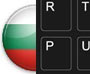  Autocollant clavier bulgare noir IBM 